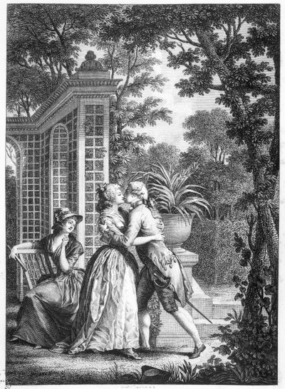 The First Kiss of Love, illustration from 