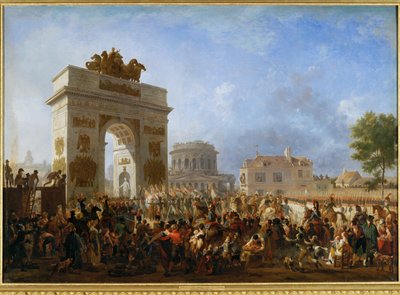 Entry of the Imperial Guard into Paris, Through the Pantin Barrier, November 15, 1807 by Nicolas Antoine Taunay