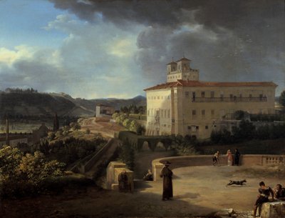 View of the Villa Medici, Rome, 1815 by Nicolas Antoine Taunay