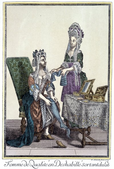 Quality woman undressed, out of bed. Representation by Arnoult by Nicolas Arnoult