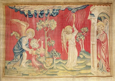 Angel Emptying a Censer, No. 19 from 