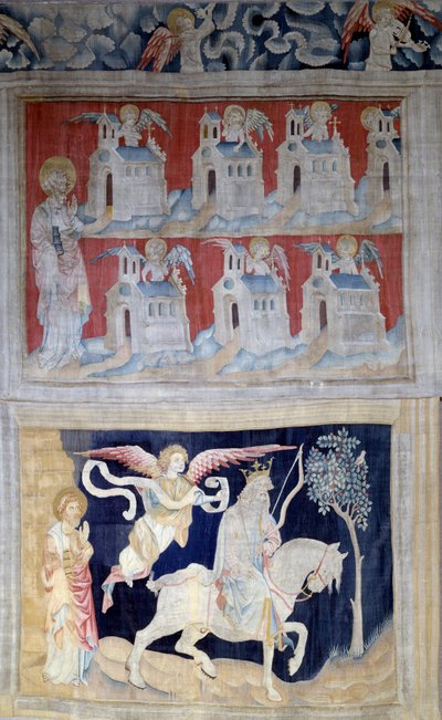 Hanging of Revelation: Saint John at Patmos and the Seven Churches of Asia by Nicolas Bataille