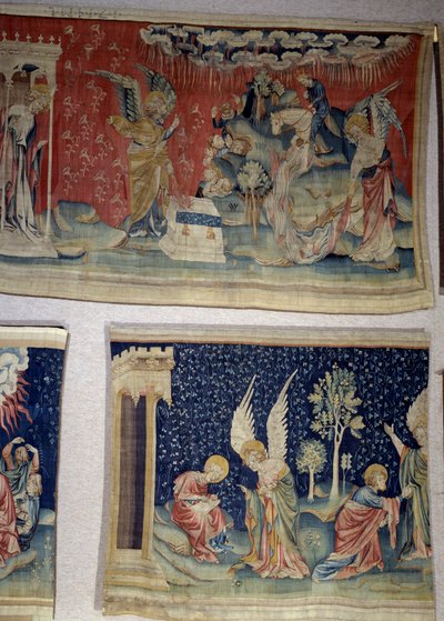 Hanging of Revelation: The Fifth Angel Poured His Bottle on the Throne of the Beast by Nicolas Bataille