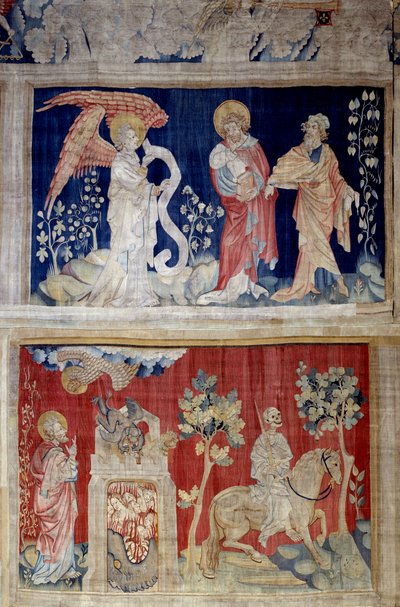 Hanging of Revelation (Detail) by Nicolas Bataille