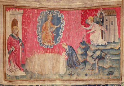 The Harvest of the Elected, from the Apocalypse Tapestry of Angers, 1373-87 by Nicolas Bataille