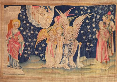 The First Flask Poured on the Earth, from the Apocalypse Tapestry of Angers by Nicolas Bataille