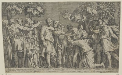 Ancius the Augur by Nicolas Beatrizet (attributed to)