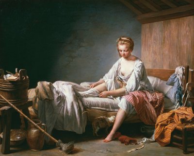 Fanchon Rising in Morning by Nicolas Bernard Lepicie