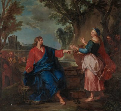 Christ and the Samaritan Woman by Nicolas Bertin