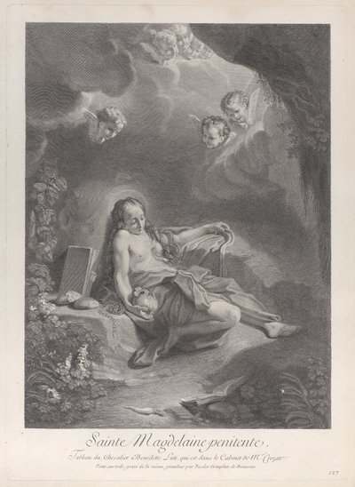 The Penitent Mary Magdalene, ca. 1729 by Nicolas Dauphin de Beauvais
