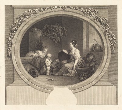 Say Please by Nicolas Delaunay after Jean Honoré Fragonard
