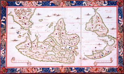 World map by Nicolas Desliens