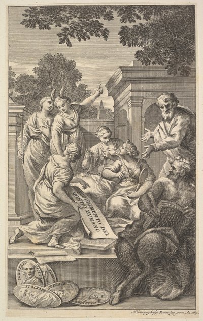 Allegorical Composition Celebrating the Humanities, 1695 by Nicolas Dorigny