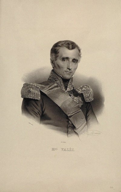 Portrait of Sylvain-Charles, Comte Valée by Nicolas Eustache Maurin