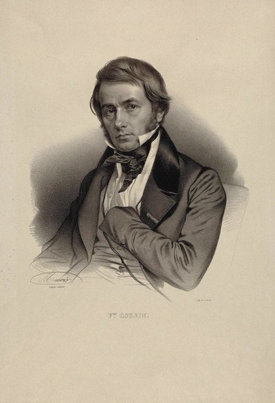 Portrait of Victor Cousin by Nicolas Eustache Maurin
