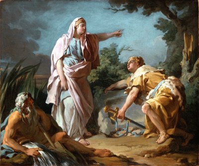 Aethra Showing Her Son Theseus the Place Where His Father Had Hidden His Arms, 1768 by Nicolas Guy Brenet