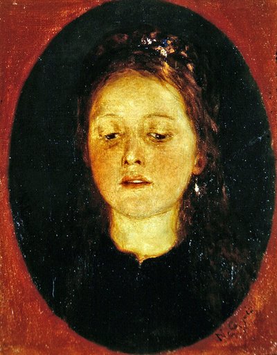 Portrait of a Girl by Nicolas Gysis