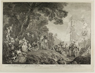 Pilgrimage to the Island of Cythera by Nicolas Henri Tardieu