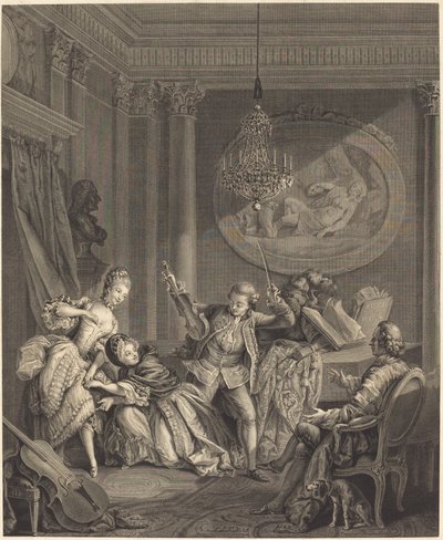 The Path of Fortune by Nicolas Joseph Voyez after Pierre Antoine Baudouin
