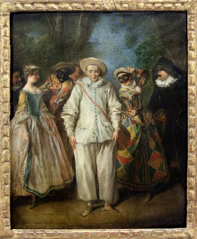 Actors of the Italian Comedie (Commedia dell
