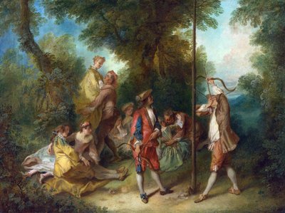 The Four Ages of Man: Maturity (ca 1735) by Nicolas Lancret