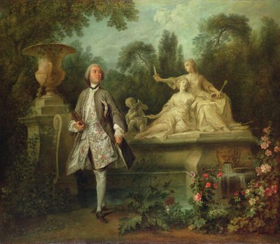 Portrait of the Actor Grandval, c.1742 by Nicolas Lancret