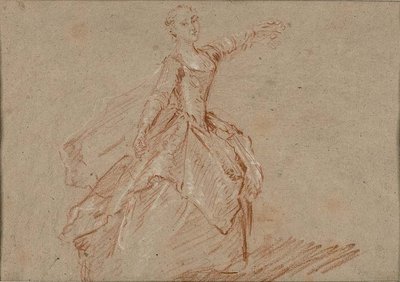 Study for The Dance Between the Pavilion and the Fountain by Nicolas Lancret