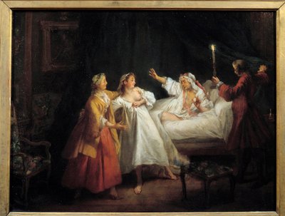 Tales of Jean de La Fontaine: The Gascon Punished by Nicolas Lancret