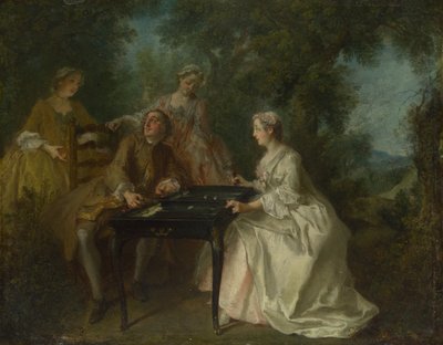 The Four Times of Day: Afternoon by Nicolas Lancret