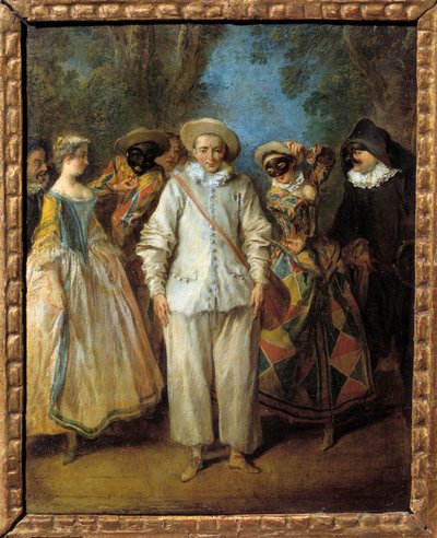 The Actors of the Italian Comedie (Commedia dell