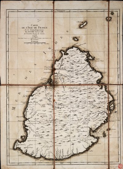 Map of the Isle of France surveyed geometrically by Mr. l