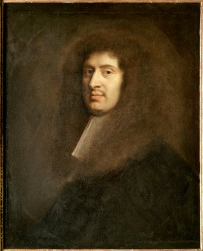 Portrait of Gabriel Nicolas de la Reynie, first police lieutenant of Paris under Louis XV. Painting by Nicolas Mignard by Nicolas Mignard