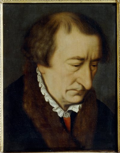 Portrait of J. Neudorffer the Elder by Nicolas Neufchatel