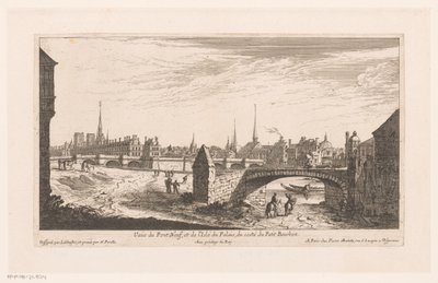 View of the Pont Neuf (title on object) by Nicolas Perelle
