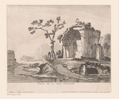 Ruins of the Villa Adriana by Nicolas Perelle