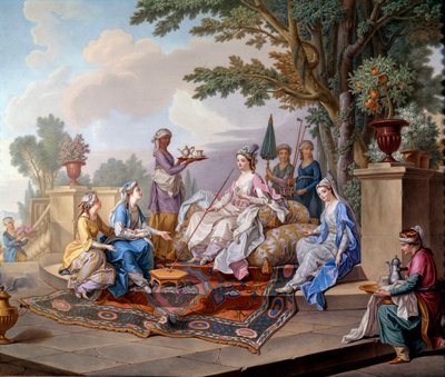 Lunch of the Sultana by Nicolas Pierre the Younger Pithou