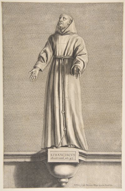 St. Francis by Nicolas Pitau