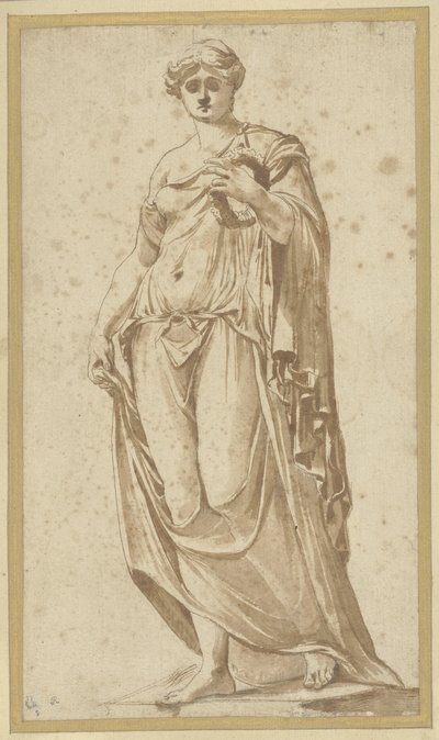 Flora Farnese, Seen from the Front by Nicolas Poussin (possibly)