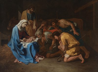 Adoration of the Shepherds by Nicolas Poussin