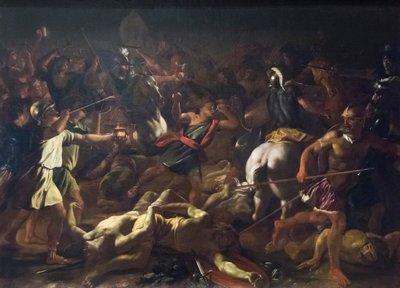 Battle of Gideon Against the Midianites by Nicolas Poussin