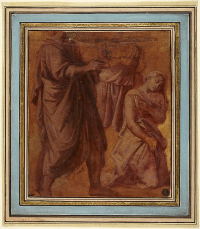 Christ and the adulteress by Nicolas Poussin