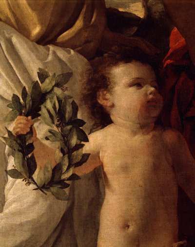 Inspiration of the Poet, circa 1630 by Nicolas Poussin