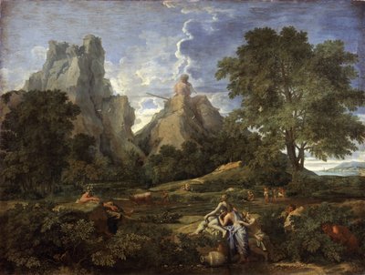 Landscape with Polyphemus, 1649 by Nicolas Poussin