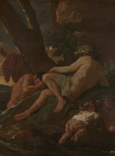 Midas Washing at the Source of the Pactolus by Nicolas Poussin