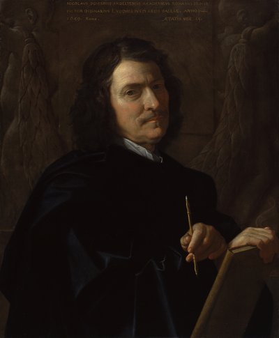 Self-portrait by Nicolas Poussin