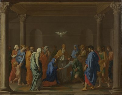 Seven Sacraments: Marriage, ca 1637-1640 by Nicolas Poussin