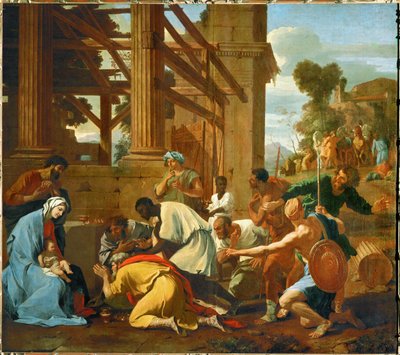 The Adoration of the Magi by Nicolas Poussin