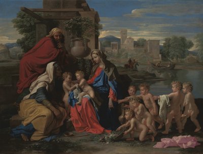 The Holy Family by Nicolas Poussin