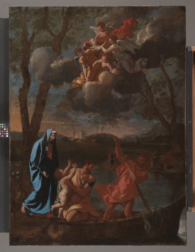 The Return of the Holy Family to Nazareth, c.1627 by Nicolas Poussin