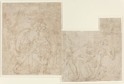 Three Soldiers Discovering a Sleeping Woman by Nicolas Raymond de La Fage
